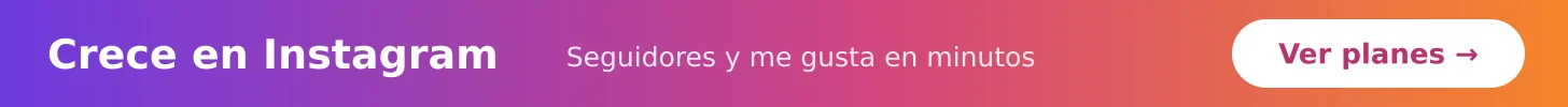Crece en Instagram con Seguidores.mx